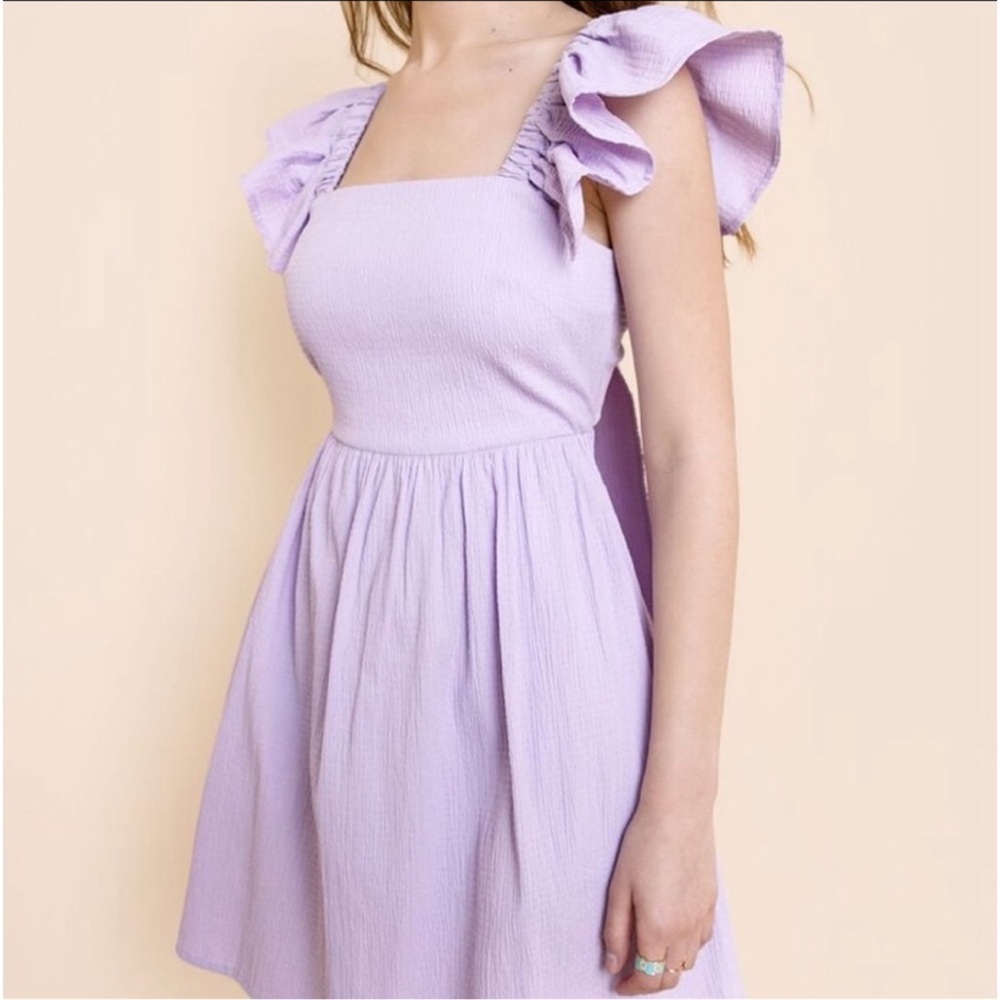 Francesca’s collection open back dress